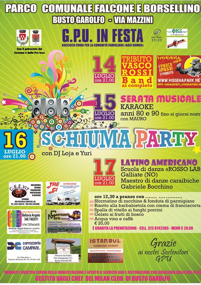 Festa al Parco Comunale - 2016